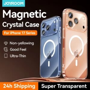 Magnetic Transparent Case For iPhone Air - iPhone 17 Pro - iPhone17 Pro Max - iPhone17