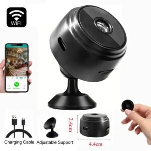 A9 HD Wireless Security Camera – WiFi Smart Monitor with Sensor, Home Safety Surveillance Camcorder